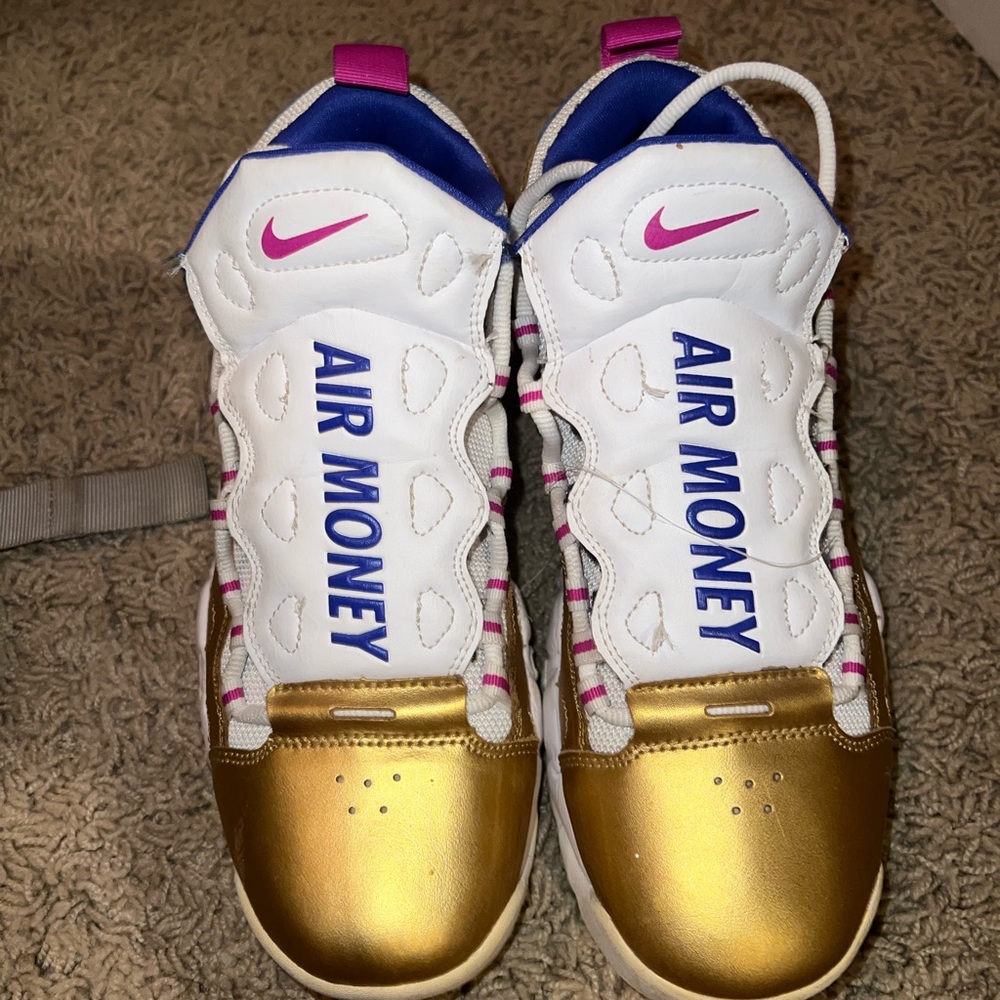 Fuschia Blast Nike shoes.